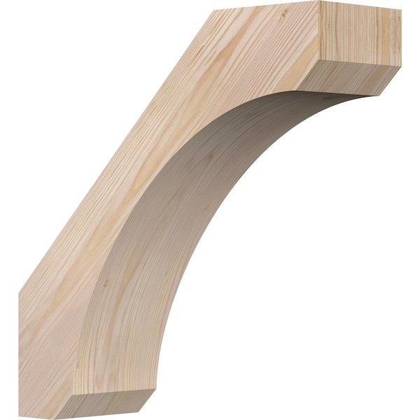 Ekena Millwork 5 1/2"W x 18"D x 18"H Legacy Smooth Knee Brace, Douglas Fir BRC06X18X18LEC00SDF - main